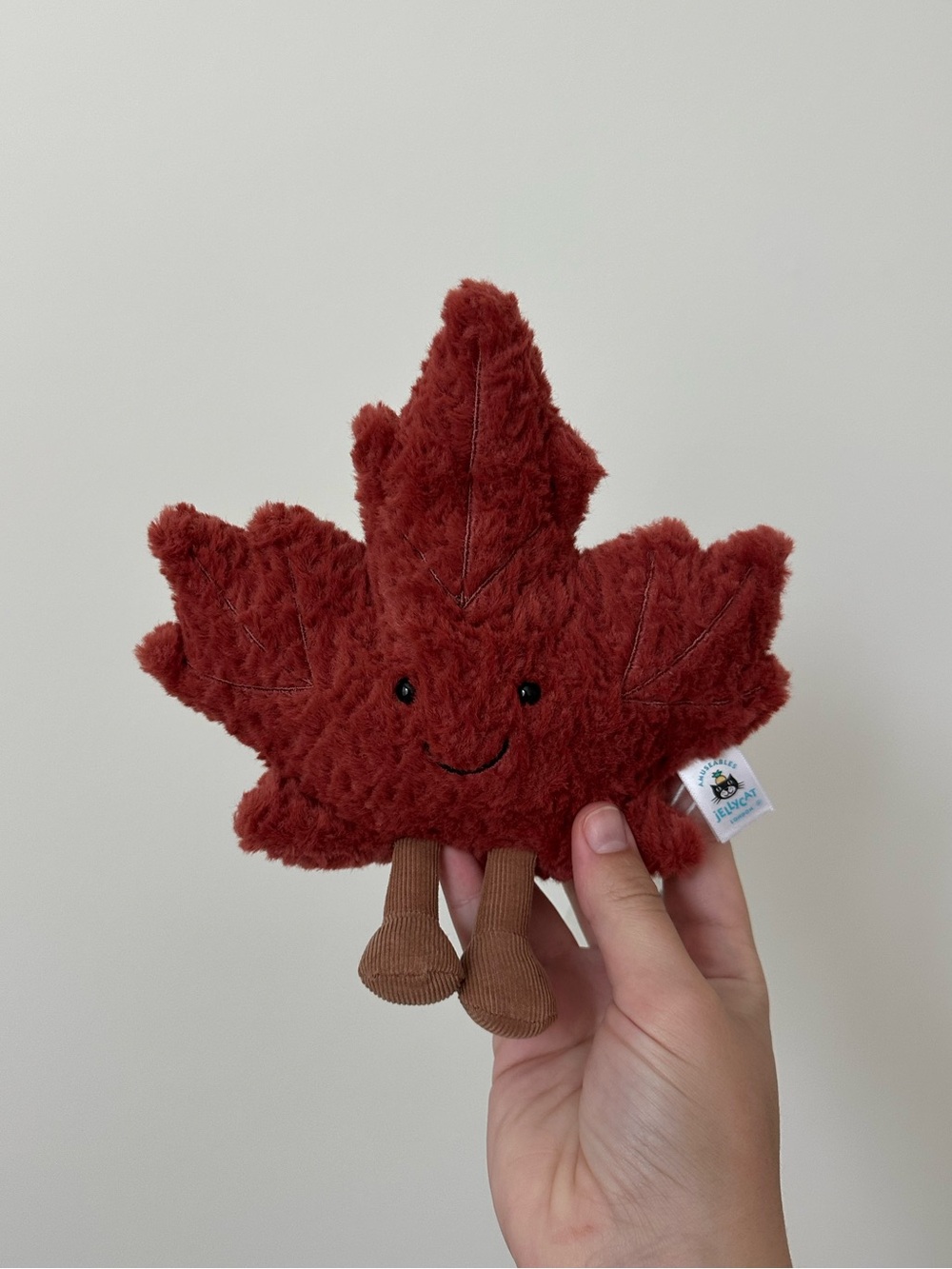 jellycat amuseables maple leaf